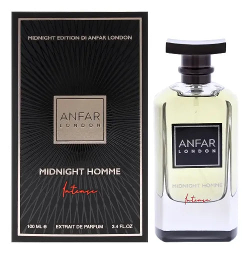 Midnight Homme Intense Extrait de Parfum 100 ML For Men - Anfar London - (Inspirado en Sauvage)