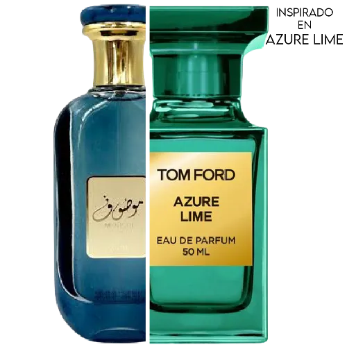Mousuf Azure EDP 100 ML Unisex - Ard Al Zaafaran (Inspirado en Azure Lime)