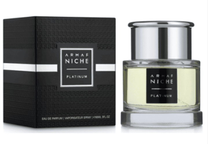 Niche Platinum EDP 90 ML for men -  Armaf - (Inspirado en Safanad Parfums)