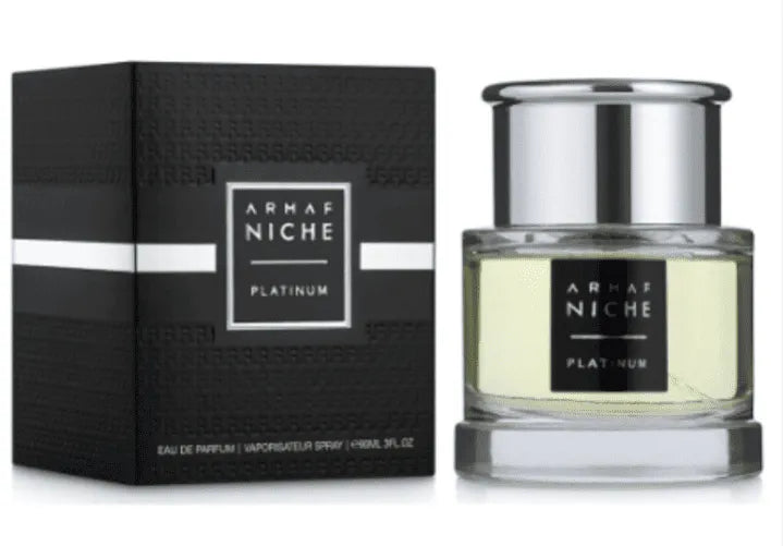 Niche Platinum EDP 90 ML for men -  Armaf - (Inspirado en Safanad Parfums)