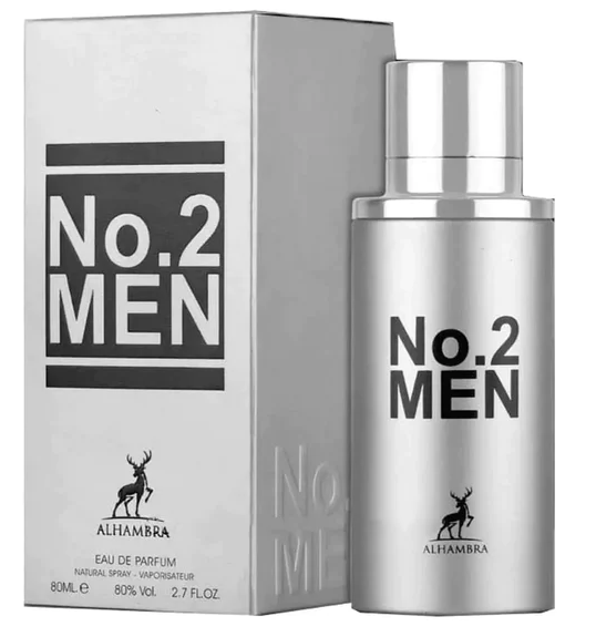 No 2 Men EDP 80 ML for Men - Maison Alhambra (Inspirado 212 Men NYC)