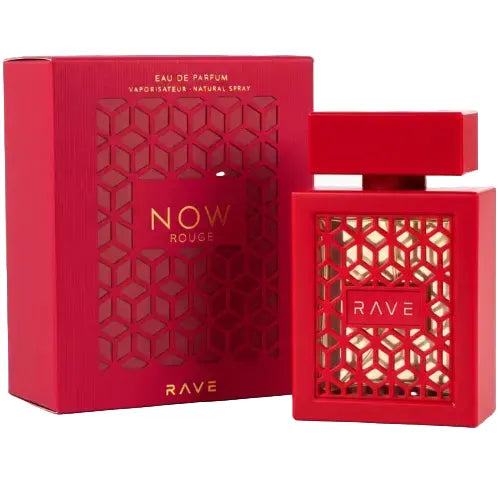 Now Rouge EDP 100 ML Unisex - Rave By Lataffa (Inspirado en Baccarat Rouge 540)