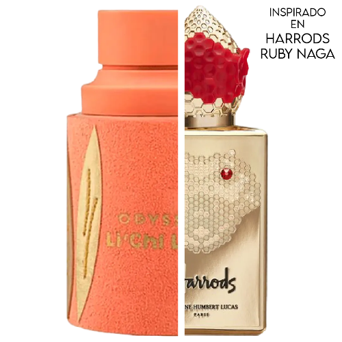 Odyssey Lichi Lush EDP 100 ML For Women - Armaf - (Inspirado en Harrods Ruby Naga)