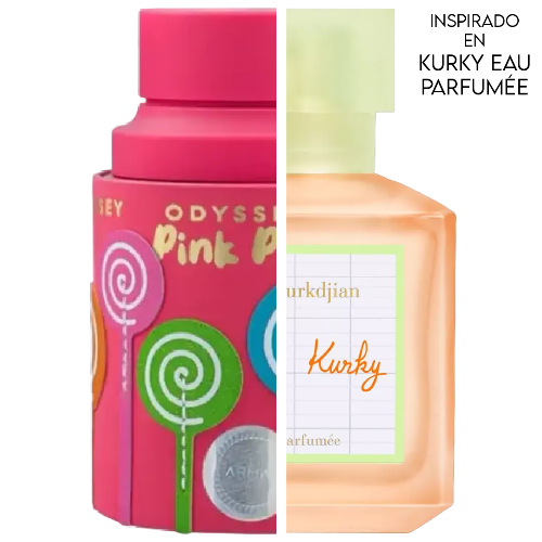 Odyssey Pink Pop EDP 100 ML For Women -  Armaf - (Inspirado en Kurky Eau Parfumée)