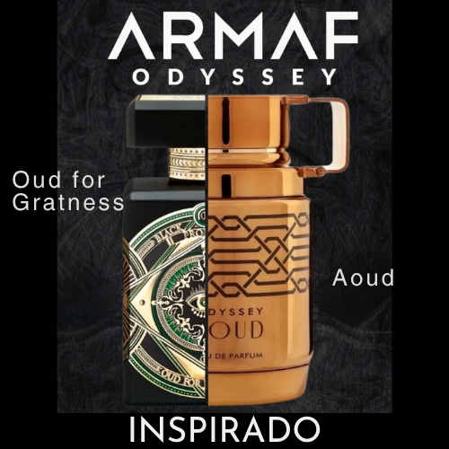 Odyssey Aoud Men EDP 100 ML- Armaf - (Inspirado en Oud For Greatness de Xerjoff)