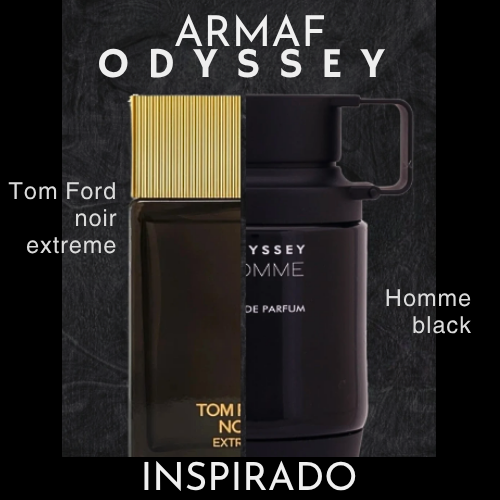 Odyssey Homme Black EDP 200 ML for Men - Armaf