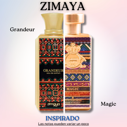 Grandeur EDP 100 ML Unisex - Zimaya (Inspirado en Magic de Al-Jazeera Perfumes)