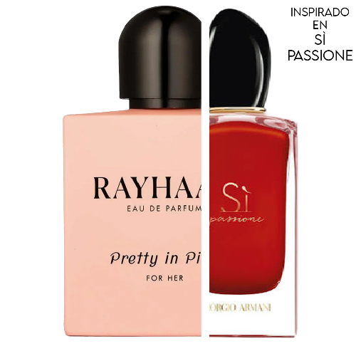 Pretty In Pink EDP  100 ML For Women - Rayhaan - (Inspirado en Sì Passione)
