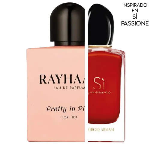 Pretty In Pink EDP  100 ML For Women - Rayhaan - (Inspirado en Sì Passione)