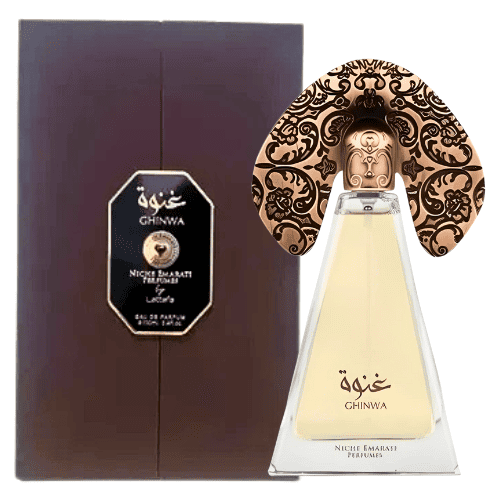 Ghinwa EDP 100 ML Unisex - Niche Emarati by Lattafa - (Inspirado en Baccarat Rouge 540)