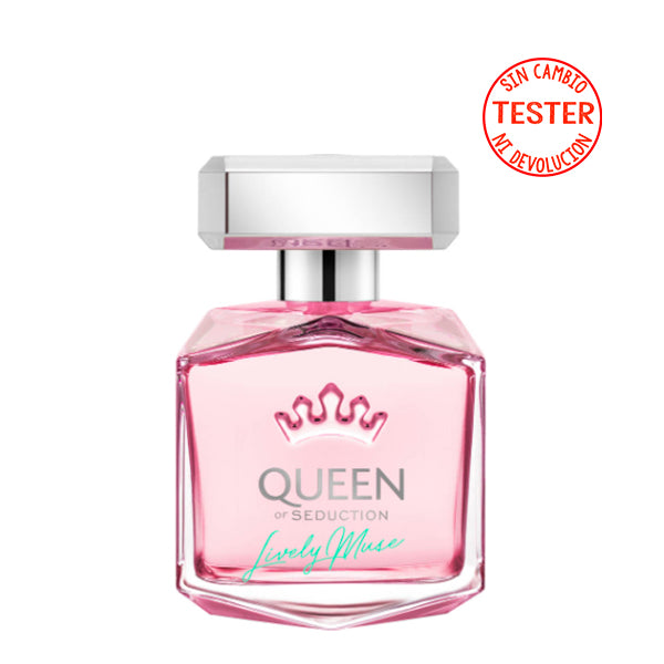 Queen of Seduction Lively Muse EDT 80 ML (Tester-Probador) -  Antonio Banderas