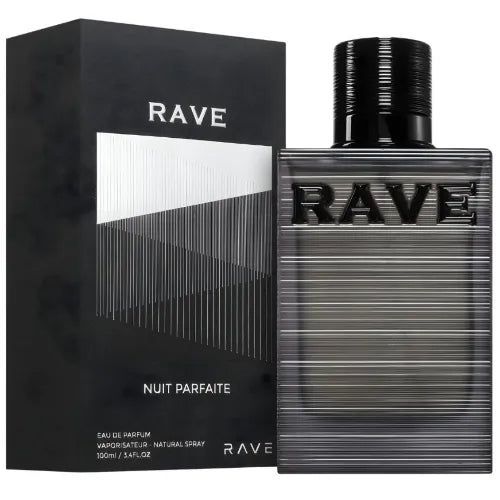 Rave Nuit Parfaite EDP 100 ML For Men - RAVE By Lataffa (La Nuit De L'homme Bleu Électrique)