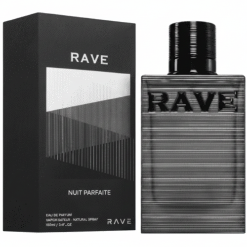 Rave Nuit Parfaite EDP 100 ML For Men - RAVE By Lataffa (La Nuit De L'homme Bleu Électrique)