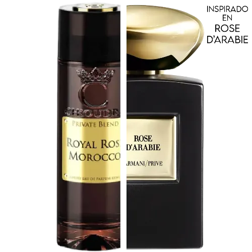 Royal Rose Morocco EDP 100 ML For Women- Chkoudra Private Blend (Inspirado en Rose d'Arabie)