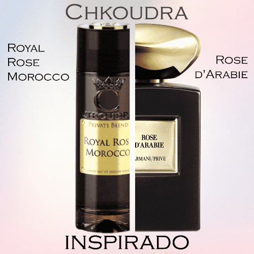 Royal Rose Morocco EDP 100 ML For Women- Chkoudra Private Blend (Inspirado en Rose d'Arabie)