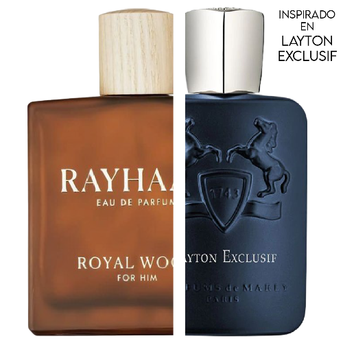 Royal Wood EDP 100 ML for Men - Rayhaan - (Inspirado en Layton Exclusif Parfums)