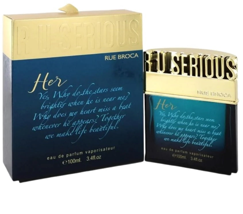 R U Serious for Her EDP 100 ML - Rue Broca