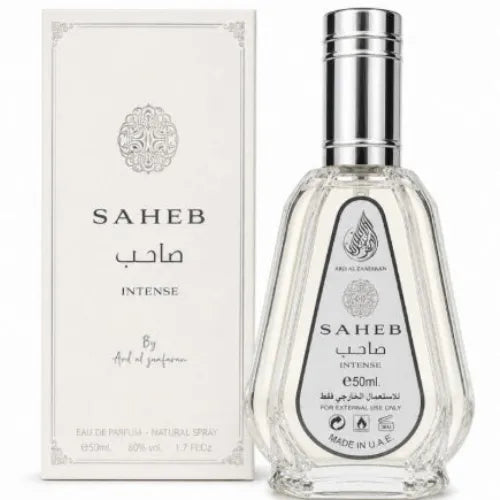 Saheb Intense EDP 50 ML Unisex - Ard Al Zaafaran (Inspirado en Imagination)