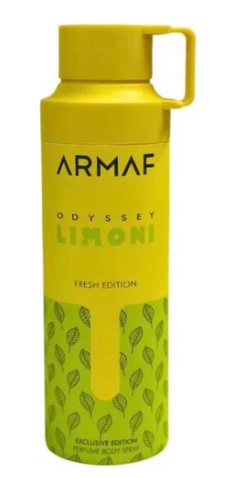 Odyssey Limoni Fresh Edition Deo 200 ML - Armaf