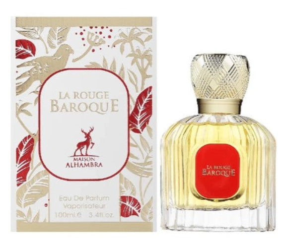 La Rouge Baroque EDP 100 ML Unisex - Maison Alhambra (Inspirado en Baccarat Rouge 540)