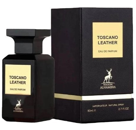 Toscano Leather EDP 80 ML Unisex - Maison Alhambra