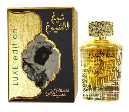 Sheikh Al Shuyukh Luxe EDP 100 ML Unisex - Lattafa - (Inspirado en Oud Bouquet).