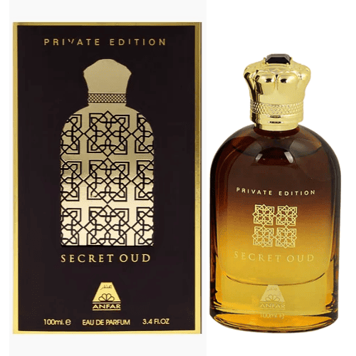 Secret Oud EDP 100 ML Unisex - Anfar (Inspirado en Oud Wood)