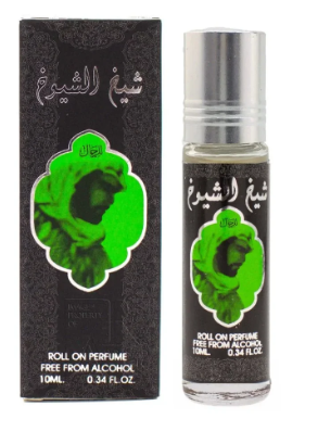 Sheikh al Shuyukh Roll On 10 ML Perfume Oil Unisex - Ard al Zaafaran (Aceite Libre de Alcohol)