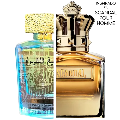 Sheikh Al Shuyukh Supreme EDP 100 ML Unisex - Lattafa - (Inspirado en Scandal Pour Homme Absolu)