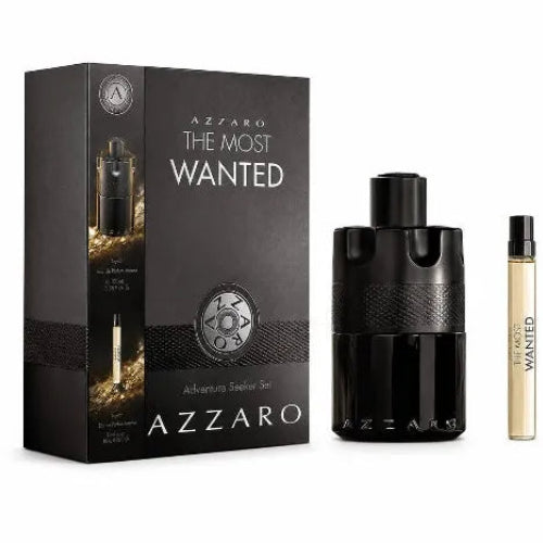The Most Wanted EDP Intense 150 ML + Travel  10 ML for Him  Set - Azzaro
