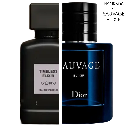 Timeless Elixir EDP 100 ML For Men - Vurv - (Inspirado en Sauvage Elixir)