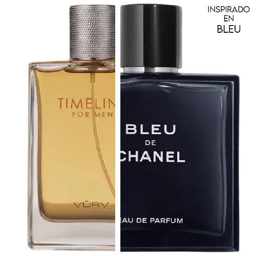 Timeline  EDP 100 ML For Men - Vurv - (Inspirado en Bleu)
