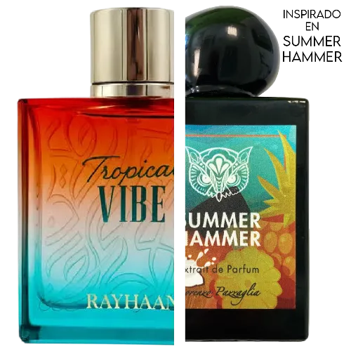 Tropical Vibe EDP 100 ML Unisex - Rayhaan - (Inspirado en  Summer Hammer)