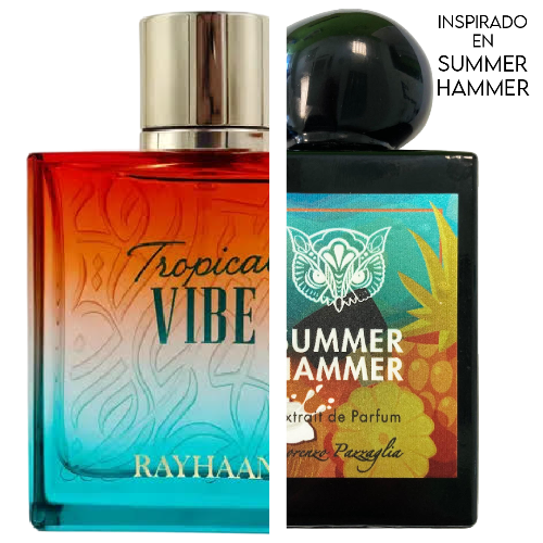 Tropical Vibe EDP 100 ML Unisex - Rayhaan - (Inspirado en  Summer Hammer)
