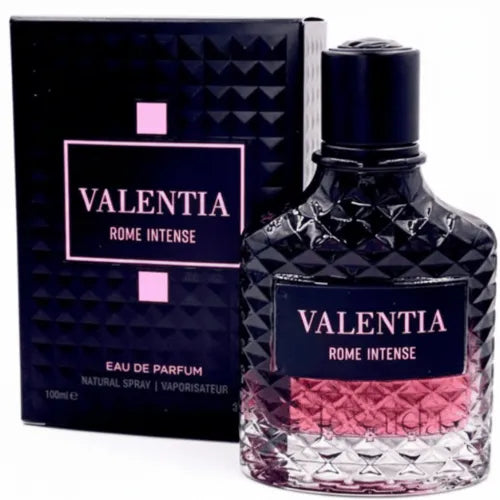 Valentia Rome Intense EDP 100 ML Unisex - Fragrance World - (Inspirado en Valentino Uomo Born In Roma Intense)