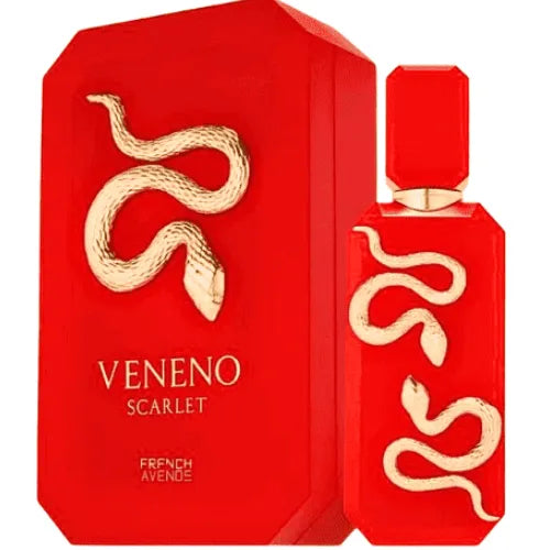 Veneno Scarlet Extrait de Parfum 100 ML Unisex - French Avenue - (Inspirado en Venom Incarnat)