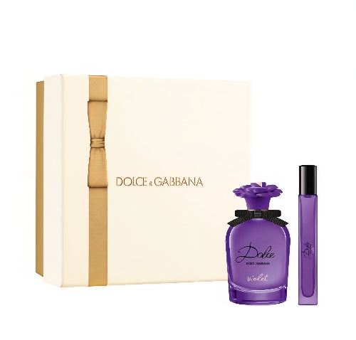 Violet EDT 75 ML + Travel 10 ML For Woman Set - Dolce & Gabbana