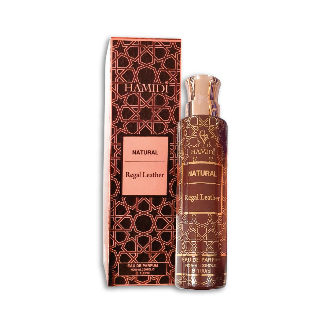 Natural Regal Leather Water EDP 100 ML Unisex - Hamidi