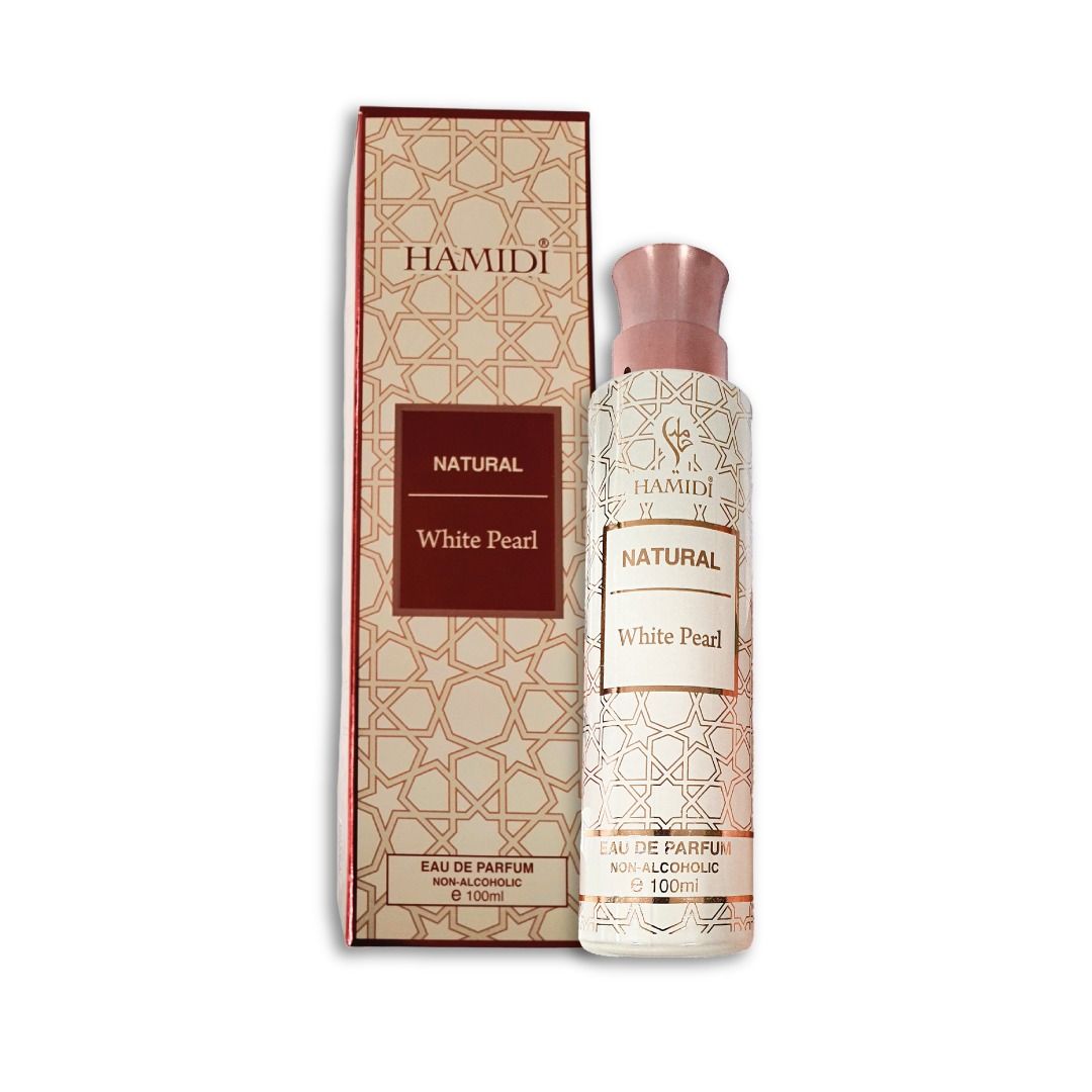White Pearl Water Natural EDP 100 ML Unisex Sin Alcohol - Hamidi