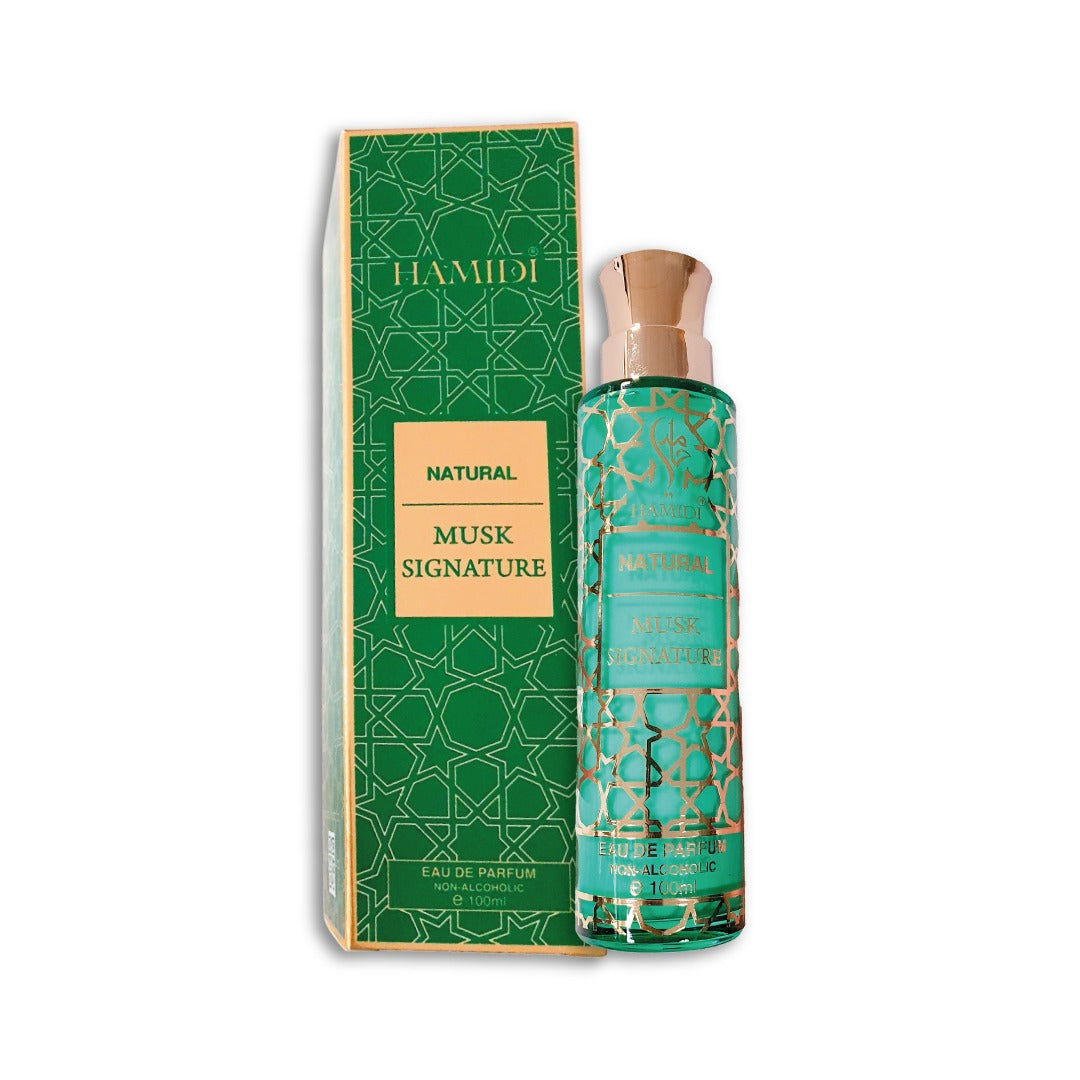 Musk Signature EDP 100 ML Unisex Sin Alcohol - Hamidi