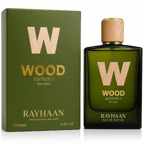 Wood Edition I EDP 100 ML For Men - Rayhaan - (Inspirado en Oud Wood)