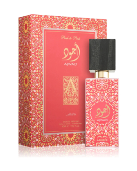 Ajwad Pink to Pink EDP 60 ML Unisex - Lattafa - (Inspirado en Oud Maracuja perfume)