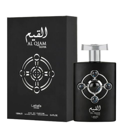 Al Qiam Silver EDP 100 ML for Men - Lattafa Pride