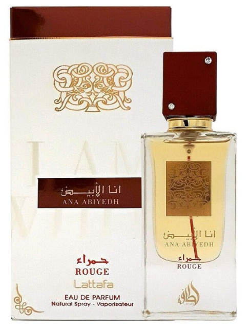 Ana Abiyedh Rouge EDP 60 ML Unisex - Lattafa