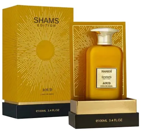 Shams Aoud L`eau Aqua 100 ML Unisex - Hamidi