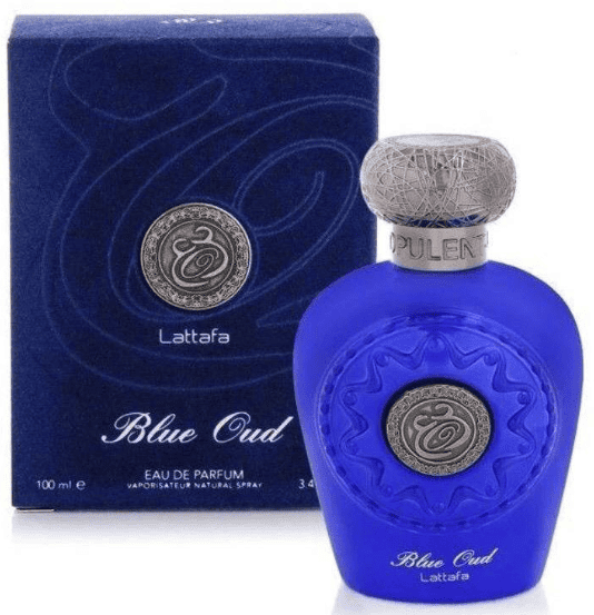 Blue Oud EDP 100 ML Unisex - Lattafa - (Inspirado en Aoud Lemon Mint).