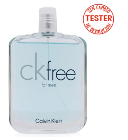 CK Free For Men EDT 100 ML (Tester-Sin Tapa) - Calvin Klein