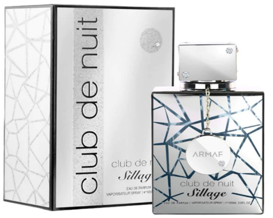 Club de Nuit Sillage 105 ML EDP Unisex -  Armaf (Inspiración Silver Mountain Water)