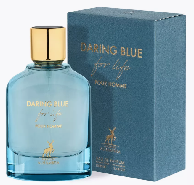 Daring Blue For Life pour Homme EDP 100 ML - Maison Alhambra