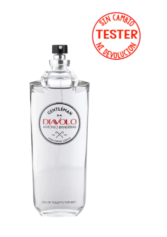 Diavolo Gentelman EDT 100 ML for Men  (Tester - Sin Tapa) - Antonio Banderas